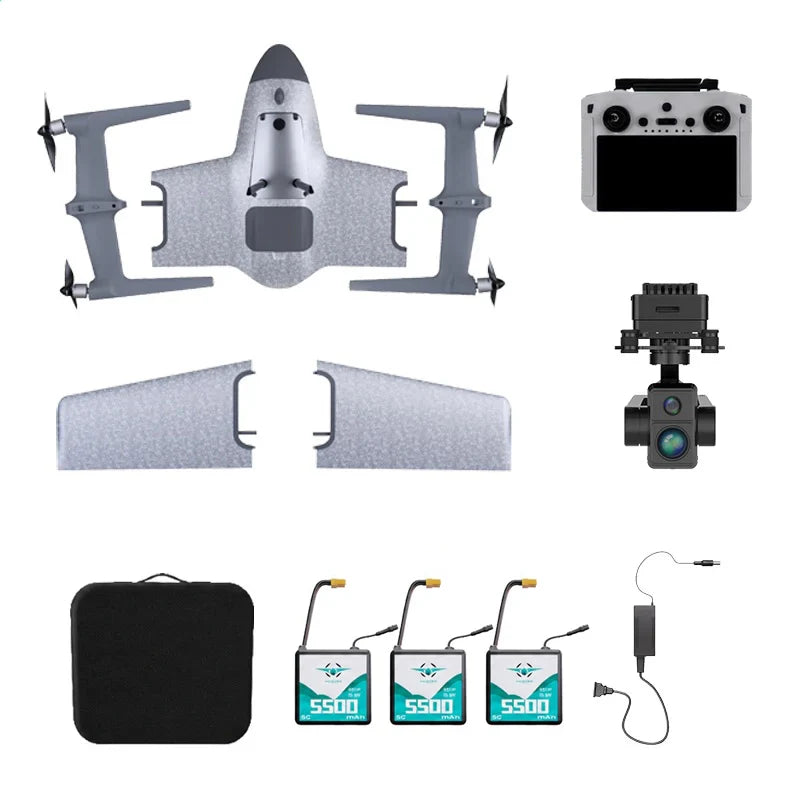 HEQUVA K8T-V2 40x Digital Zoom Long Range Target Identification Professional UAV | FUNYAT