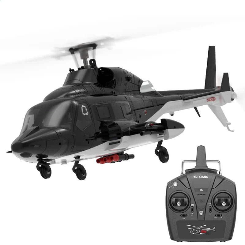 Eachine E188 AirWolf Yuxiang　F02 YUXIANG F02 Airwolf 6CH RC Helicopter 6-Axis Gyro Optical Flow