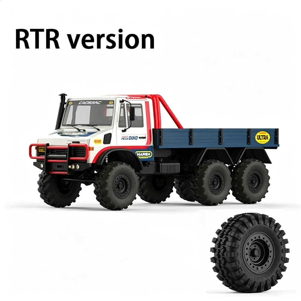 CROSSRC EMO XXL Ultra Thunder Dragon 6x6 RTR version — side view with chunky off-road tires