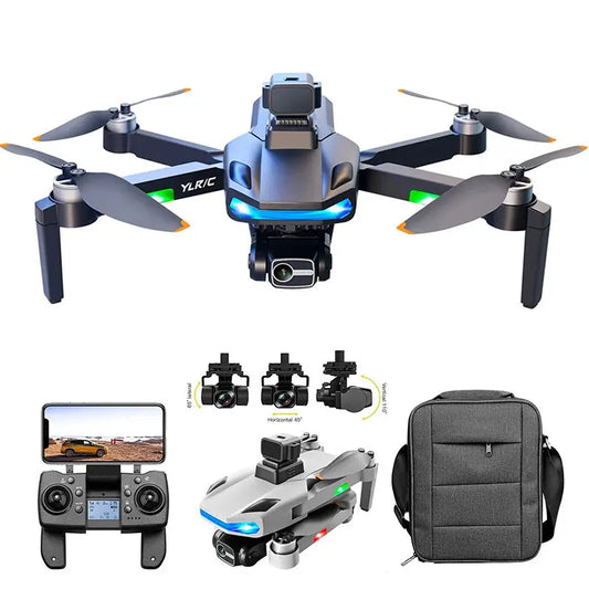 S135 Pro 4K Drone 3-Axis Gimbal GPS 5G WiFi 360° Obstacle Avoidance Brushless Dual Camera Foldable Quadcopter RTF - drone | FUNYAT