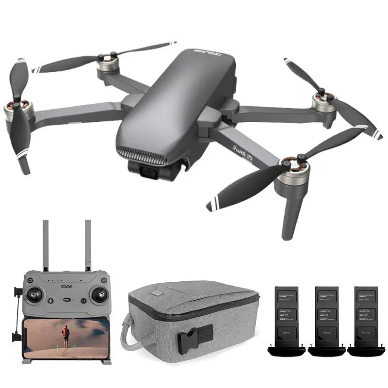 4K Drone Cfly Faith 2S 3-Axis Gimbal Upgrade Version GPS Professional aerial photography 7KM FPV Quadcopter FUNYAT