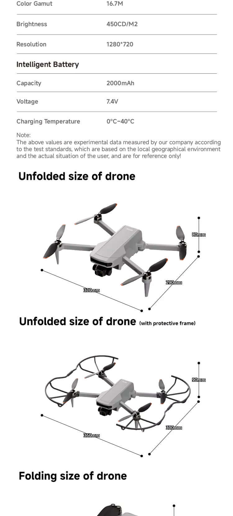 Folded 4DRC F15 Drone for Easy Storage and Transport