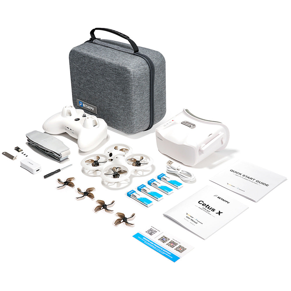 BETAFPV Cetus X FPV Kit Quadcopter Brushless FPV Drone ELRS 2.4G / Frsky FC Indoor Racing Quadcopter FUNYAT