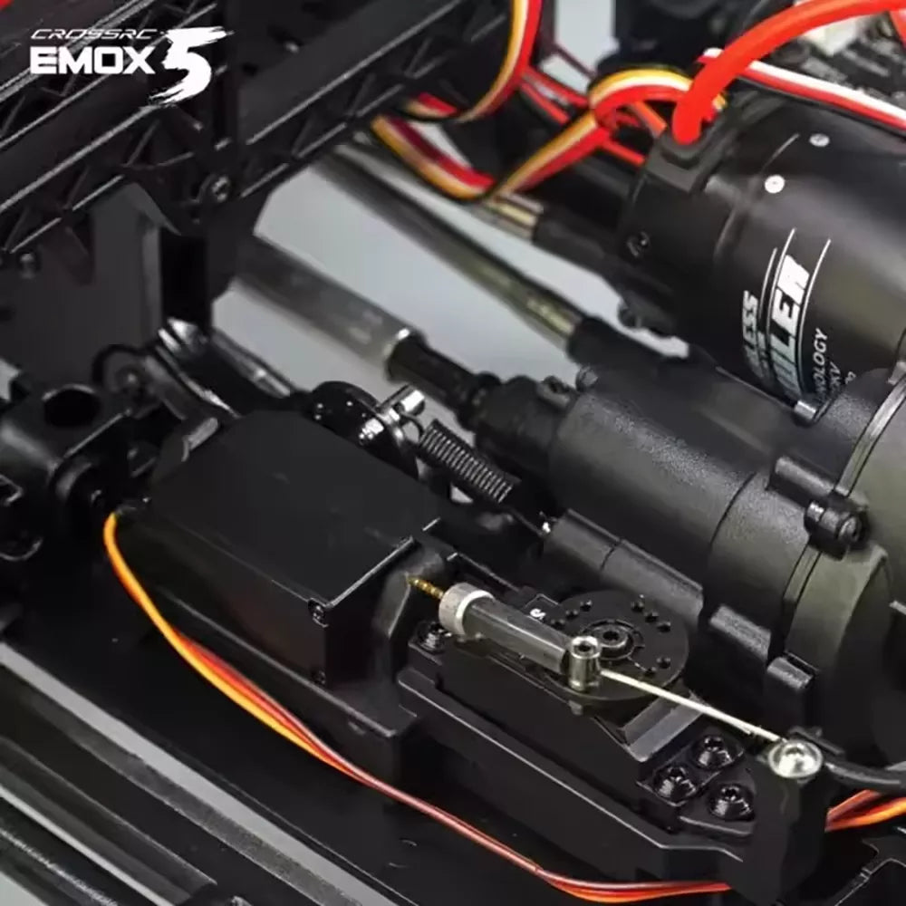 CROSSRC EMO X5 1/8 4WD RTR RC Rock Crawler Off Road Rescue Truck - FUNYAT