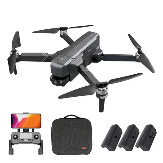 SJRC F11S/F11 4K PRO RC Drone 3KM Repeater 4K HD Camera 2-Axis Electronic Stabilization Gimbal Brushless Foldable Quadcopter FUNYAT