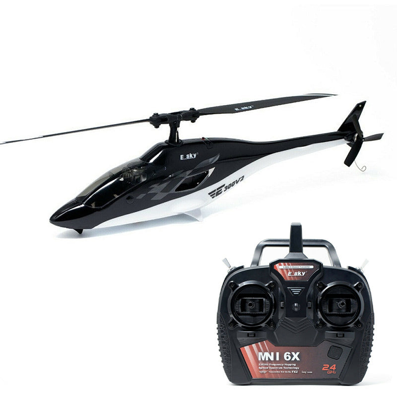 ESKY 300 V2 RC Helicopter 6CH 2.4GHZ FXZ 6 DOF Axis Flybarless Helicop