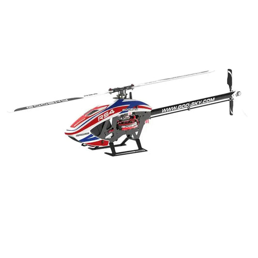 GooSky RS4 Venom Kit Version 6CH 3D Direct Drive Brushless Motor 400 Class Flybarless RC Helicopter FUNYAT