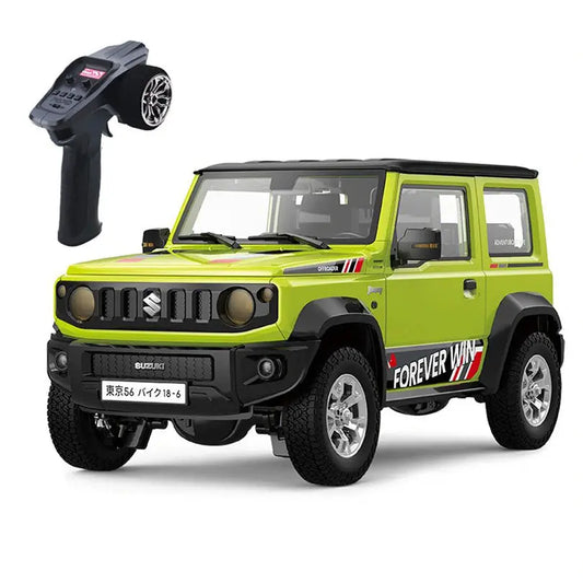 HG HG4-53 TRASPED 1/16 2.4G 4WD RC Car for SUZUKI JIMNY Rock Crawler LED Light Simulated Sound Off-Road Climbing Truck RTR Model FUNYAT