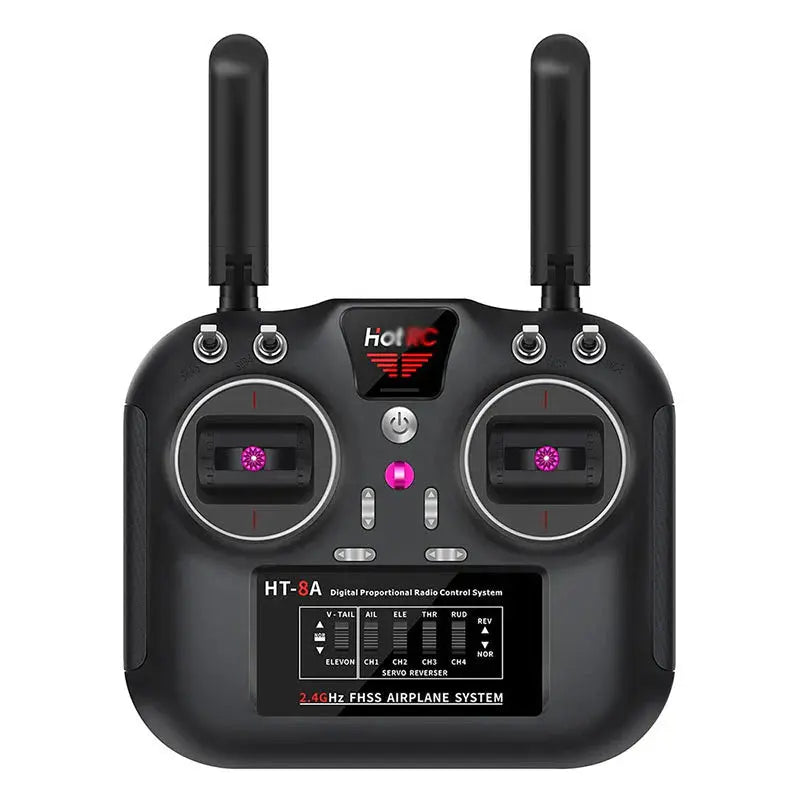 HOTRC HT 8A 2.4G 8CH RC Transmitter FHSS 8CH Receiver With Box For F