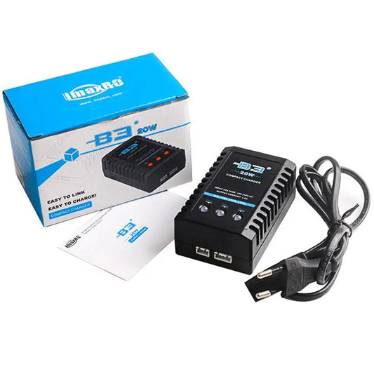 IMAX RC B3 20W Pro 10W Compact Balance Charger for 2S 3S 7.4V 11.1V Lithium LiPo Battery FUNYAT
