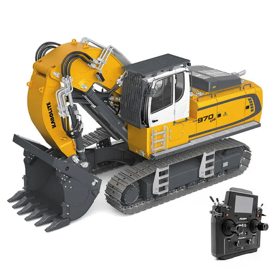 Huina Kabolite K970 200 Full Alloy Simulation Hydraulic Excavator RC Construction Truck Toy - rc construction truck,rc car | FUNYAT