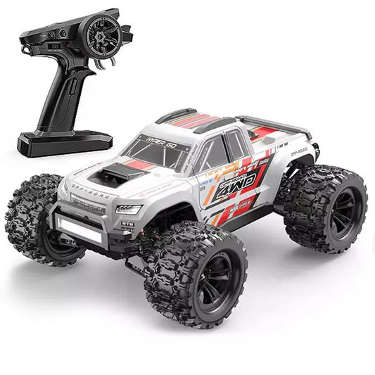 MJX Hyper Go 10208 Monster 4WD RC Car 1/10 80km/h High-Speed All-Terrain RC Truck - FUNYAT