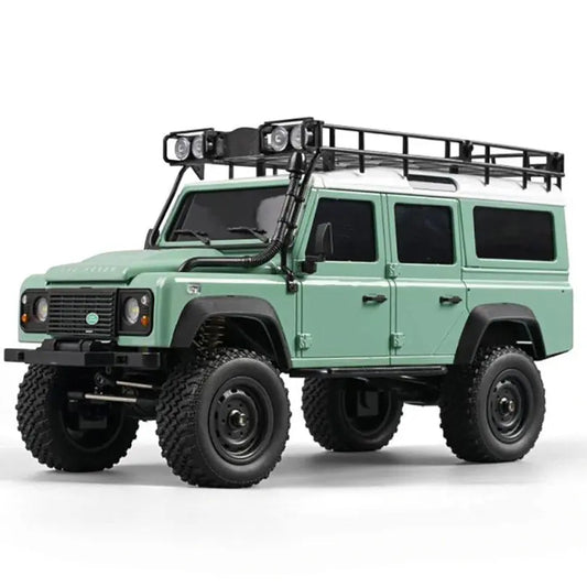 MNRC MN111 4WD RC Car RTR 1/18 LED Light Climbing Rock Crawler Off-Road Truck Portal Axle Alloy Shell Classic Vehicles FUNYAT