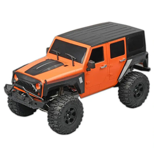 MNRC MN222 4WD RC Car 1/10 Rock Crawler Off-Road Climbing Truck Full Proportional RC Car with LED Light FUNYAT