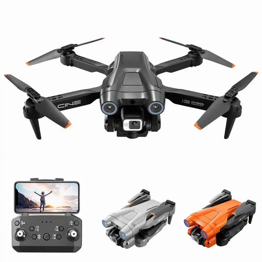 New Drone 4k Hd Dual Camera i3 Pro Obstacle Avoidance Optical Flow Quadcopter Toys - drone | FUNYAT