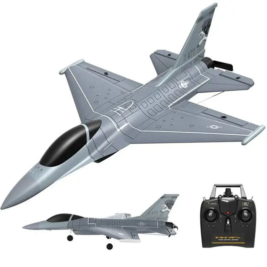 RC Airplane Volantex F16 Falcon 365mm Wingspan EPP 2.4G 4CH 6-Axis One Key Return Aerobatic Fixed-wing Plane RTF FUNYAT