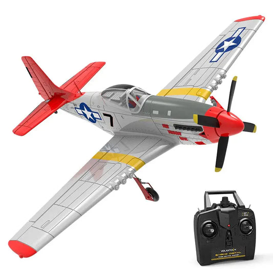 RC Airplane VolantexRC Mustang P51D 768-1 750mm Wingspan EPO Warbird RTF Plane FUNYAT