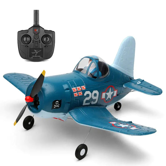 RC Airplane WLtoys XK A500 Q-F4U 2.4G 6CH 3D 6G System Brushed Motor RC plane Toys Gifts FUNYAT