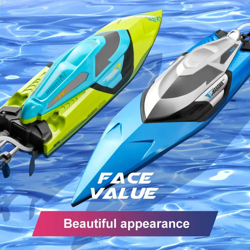 RC Boat 70km/h 50CM Large Brushless Waterproof Capsize Reset High Speed Racing Speedboat RTR - rc boat | FUNYAT