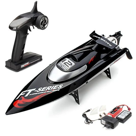 FT012 2.4G Brushless Self-Righting 48km/h High Speed RC Racing Speedboat RTR - rc boat | FUNYAT