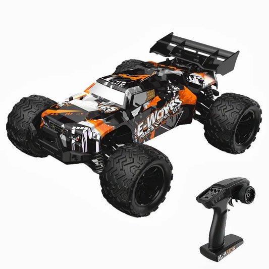 RC Car Brushless Motor 1/14 Graffiti Version 4WD High Speed Off-Road Truck Big Foot Drift Car FUNYAT