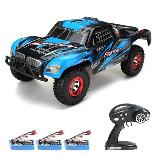 RC Car FY01 4WD 1/12 2.4G Brushless Desert Short Truck Models High Speed 45km/h Blue 3B - rc car,rc truck | FUNYAT