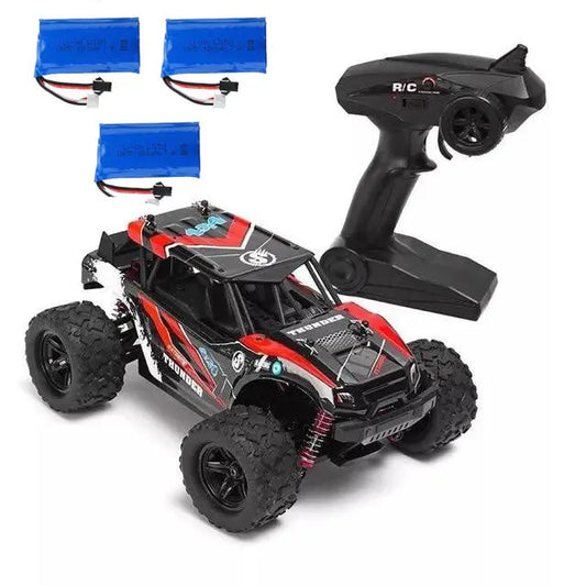 RC Car RC Climbing car 1:18 2.4G 4WD high speed big-feet car boy toy Red 3B - rc car,rc truck | FUNYAT