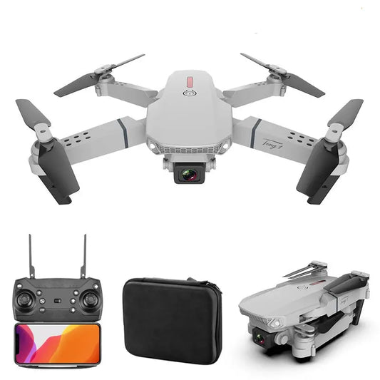 RC Drone E88 Pro 4K Dual Camera WiFi Height Hold Mode Foldable Quadcopter FUNYAT