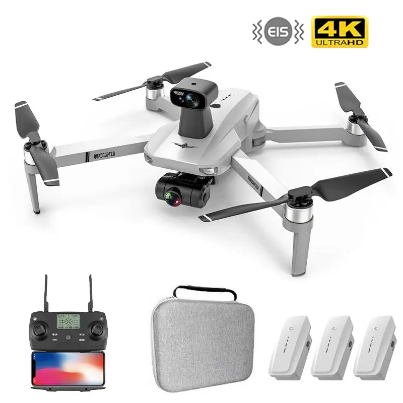 RC Drone KF102 2-Axis Gimbal HD Camera Brushless Motor GPS 5G Wifi Professional Foldable Quadcopter FUNYAT