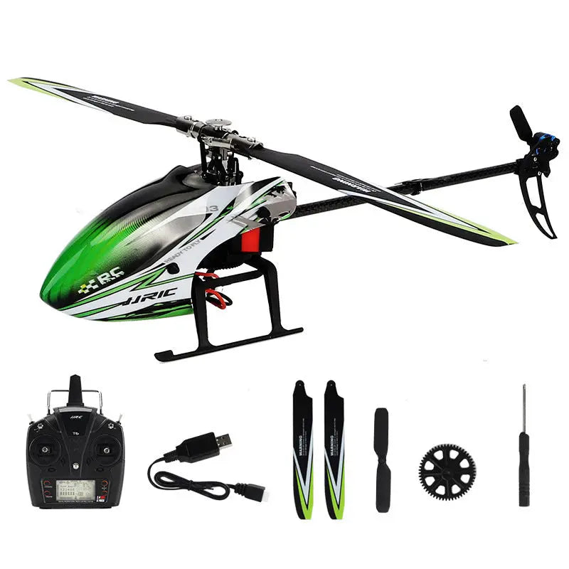 JJRC M03 RC Helicopter 2.4G 6CH Brushless Aileronless Aircraft 3D 6G S