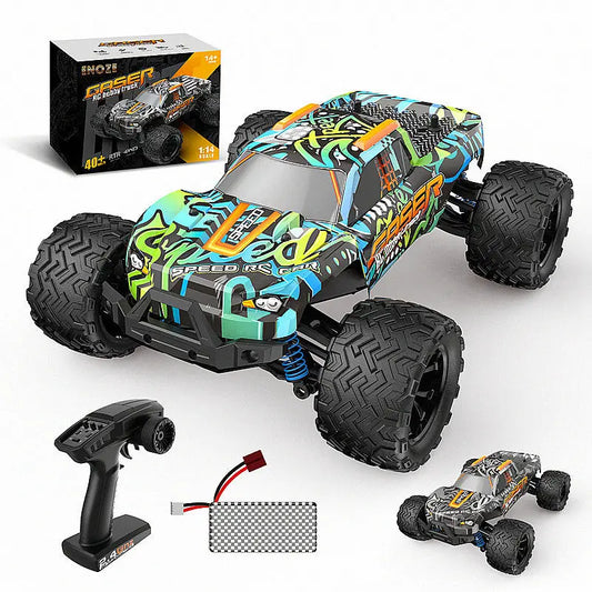 RC Car Graffiti Version 1/14 4WD High Speed Off-Road Truck Big Foot Drift Car FUNYAT