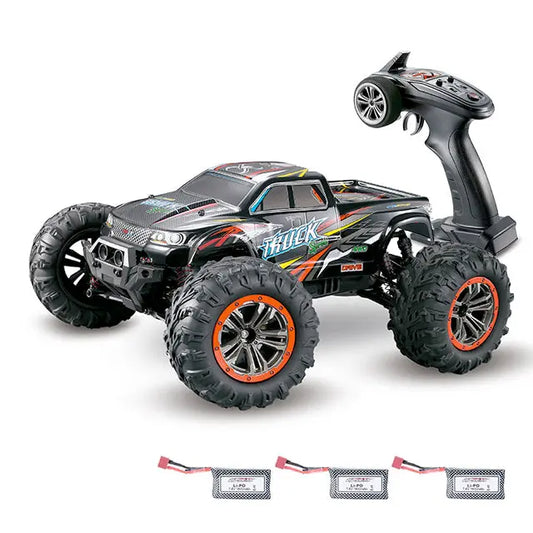 1/10 Scale 2.4G High Speed Off-Road Racing RC Car Professional RTR Blue 3 Battery - rc car,rc truck | FUNYAT