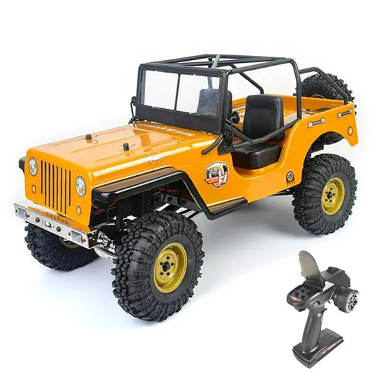 RGT EX86010 CJ 1/10 RC Car 4WD 2.4G Off-Road Rock Crawle Climbing Truck FUNYAT