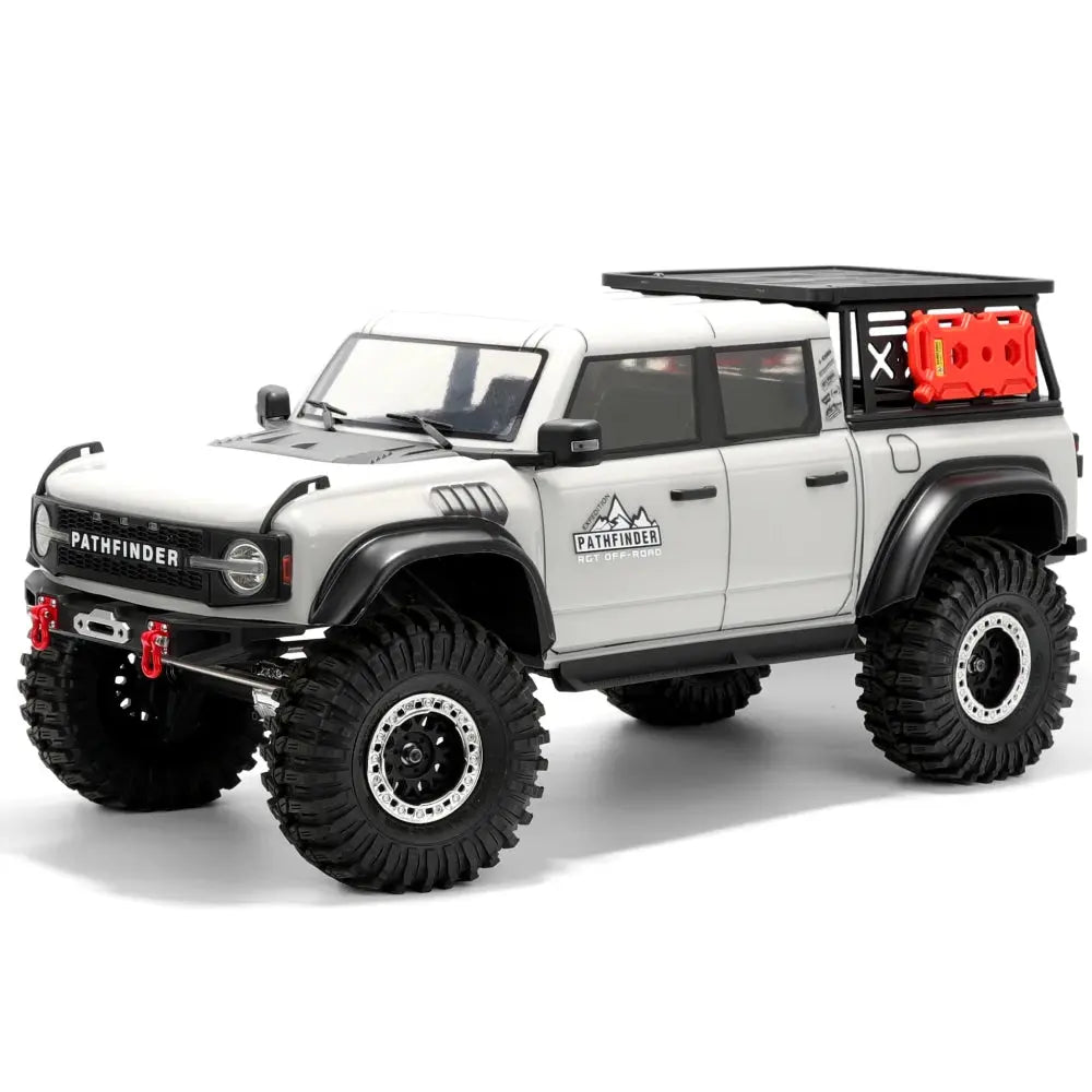 RGT Pathfinder EX86150 1/10 4WD RC Car Rock Crawler Truck ESC Differential Lock Two Speed Portal Axle LED Light Vehicles Toy - FUNYAT