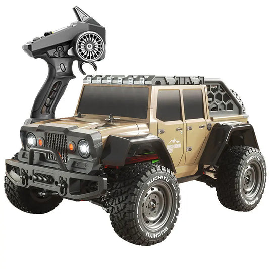 SCY 16104 Pro Jeep Retro Wrangler RC Car 116 70KMH Brushless Off-Road Car 35A ESC 2847 Brushless Motor - rc car,rc truck | FUNYAT