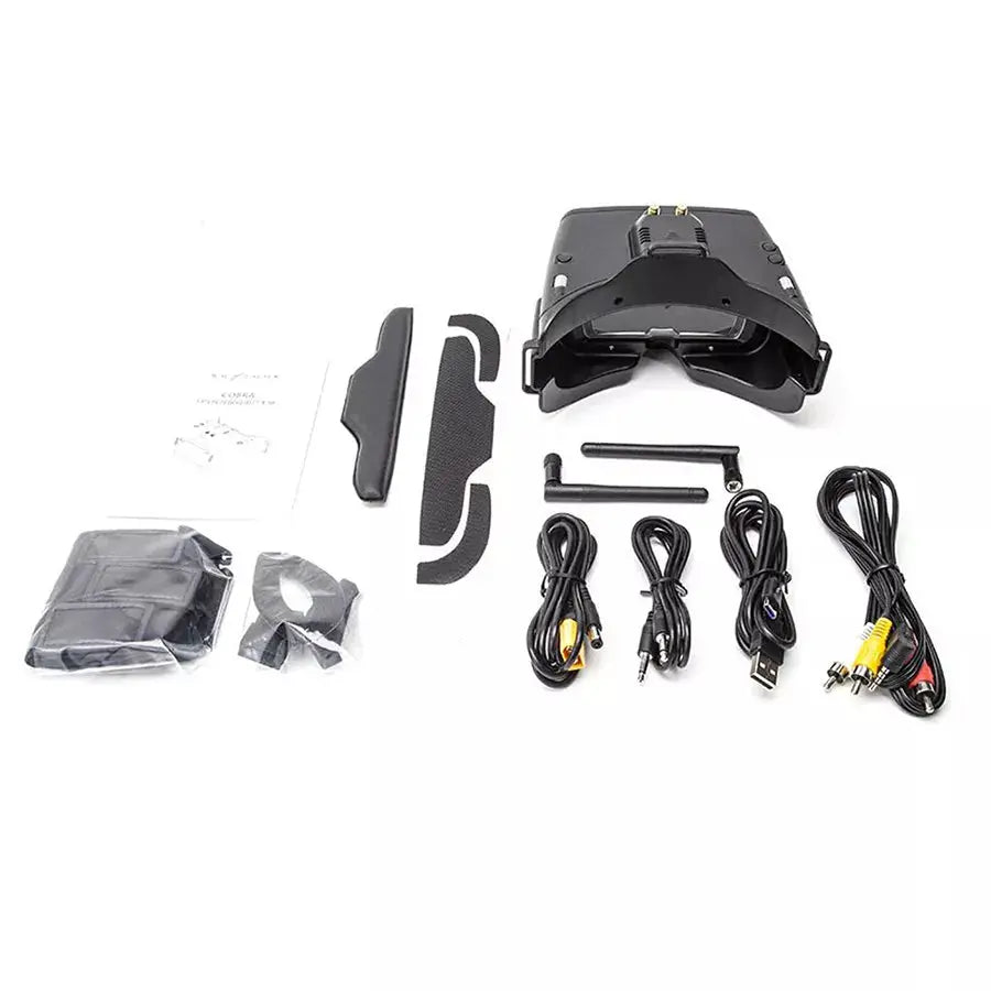 SKYZONE COBRA X V4 COBRA SD FPV Drone Goggles 1280x720 4.1in 5.8G 48CH Receiver Head Tracker DVR for FPV Drone FUNYAT