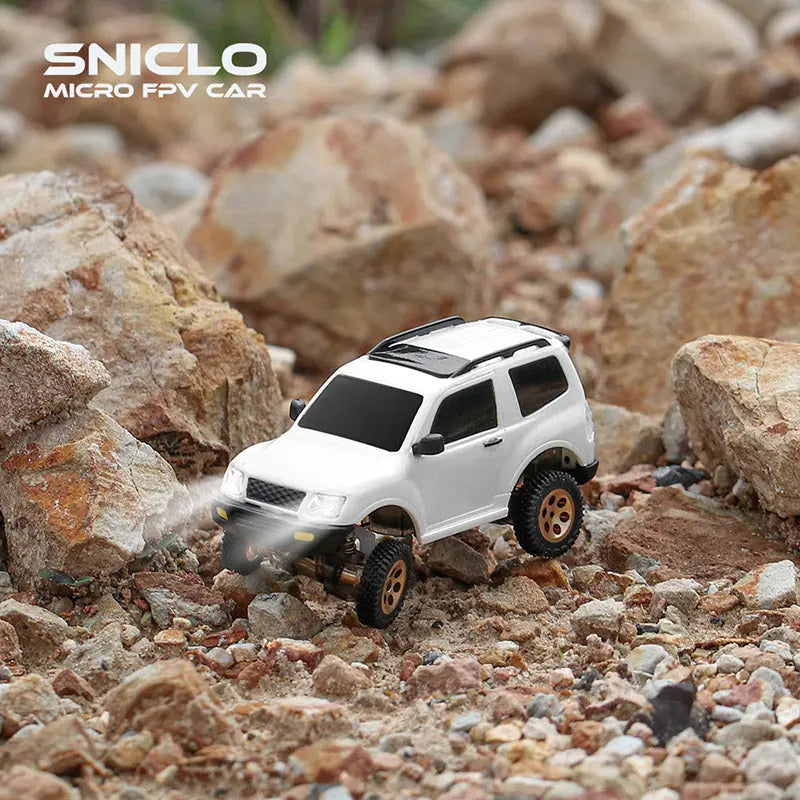SNICLO SNT 3013 RC Car 1:64 Pajero Off-Road Micro FPV Car with Goggles 4WD Simulation Drift Climbing Truck FUNYAT
