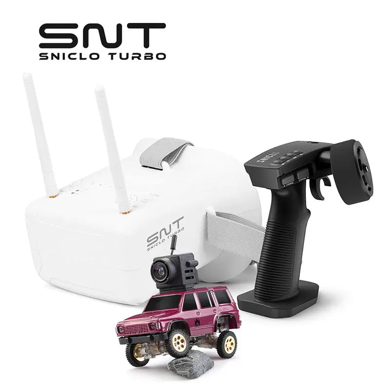 SNICLO SNT Y60 3005 1:64 RC Car FPV Goggles Car Removable Mangtic FPVBOX 4WD Car Simulation Drift Climbing Truck Gift for Kids FUNYAT