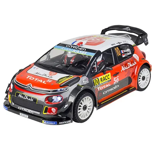 TRACTION HOBBY KM WRC Citroen C3 1/7 RC Car 4WD Drift Rally Racing Brushless 2.4GHz Off-road Model RTR - FUNYAT