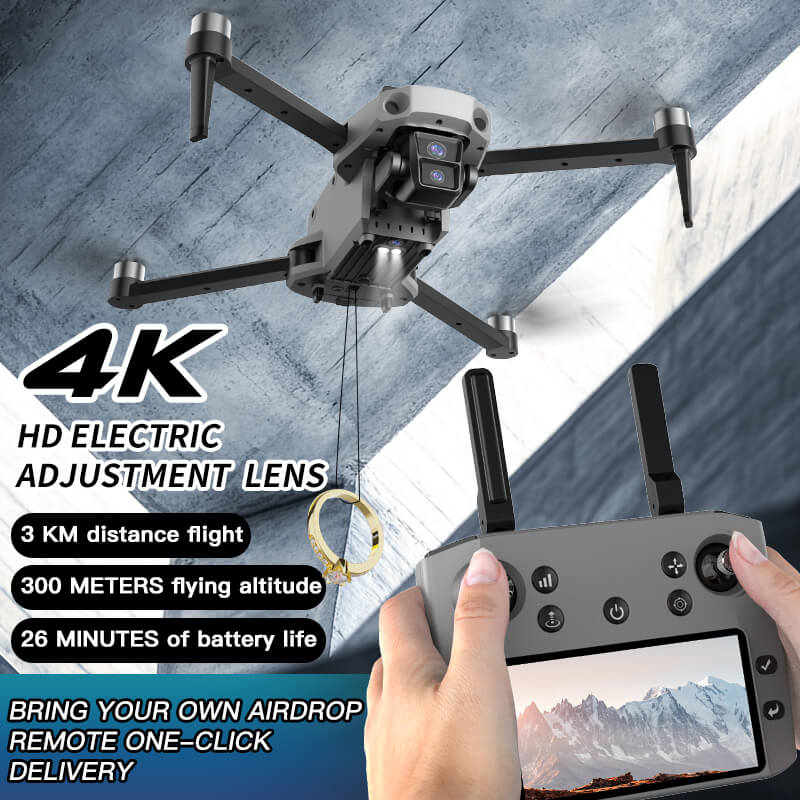 Walkera K11 SE GPS Drone with 2.7K Camera Smart Screen Control and Obstacle Avoidance Perfect for Aerial Photography and Fun Flights - FUNYAT