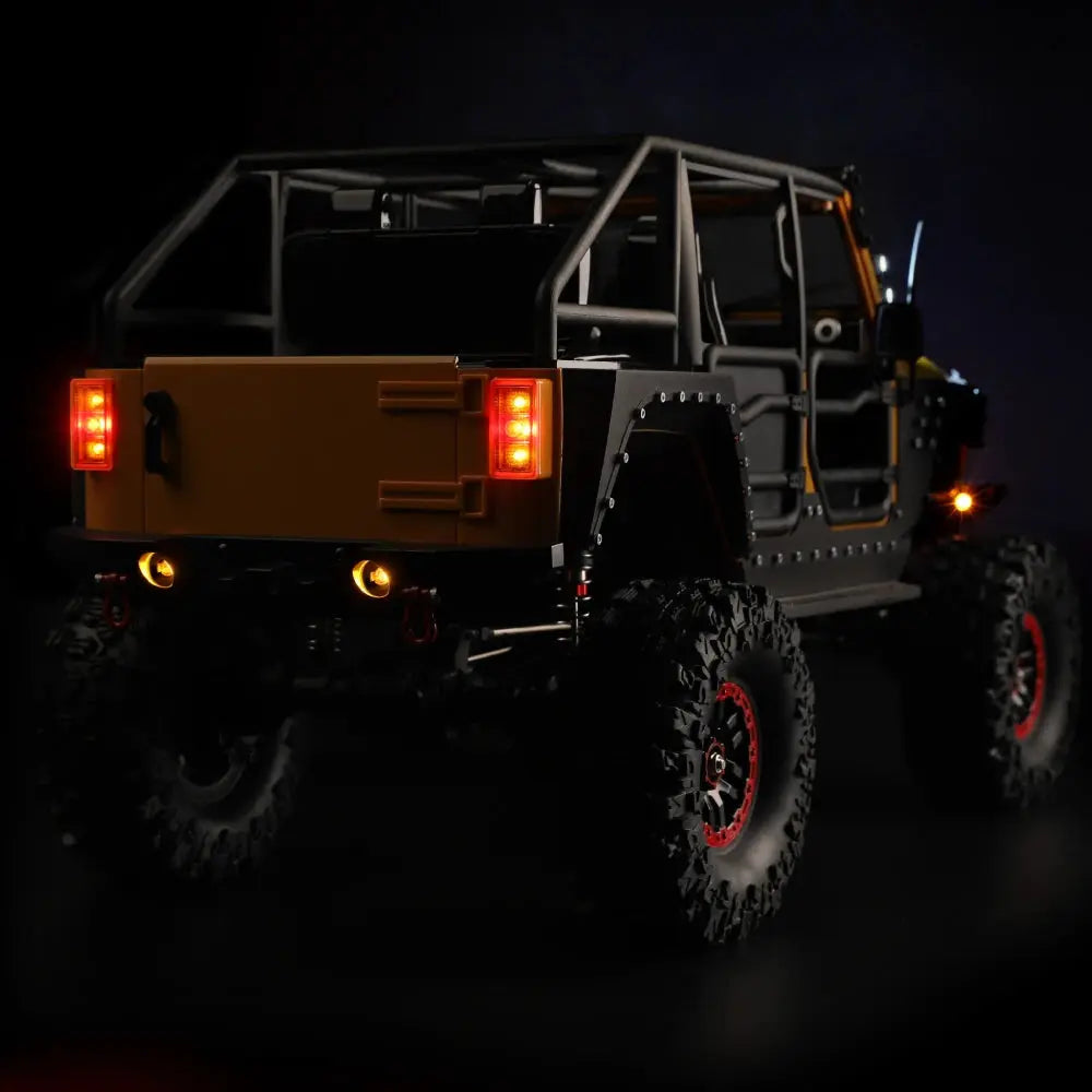 Wltoys 104026 4WD RC Car RTR 1/10 2.4G Rock Crawler Off-Road Climbing Truck Full Proportional LED Light Vehicles Models Toys - FUNYAT