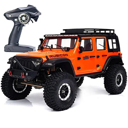 YIKONG YK4102 PRO 1/10 4WD RC Car 2.4GHz Off-road Rock Crawler with High/low Differential Lock Original LED Lights FUNYAT
