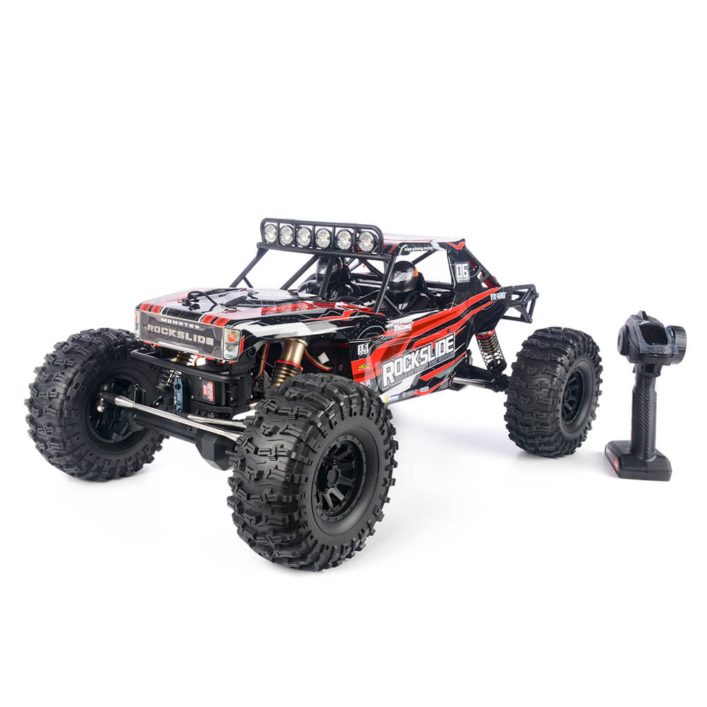 YIKONG YK4061 1/6 4WD RC Rock Slide Crawler Stable Low Center Off Road Climbing Vehicle-FUNYAT