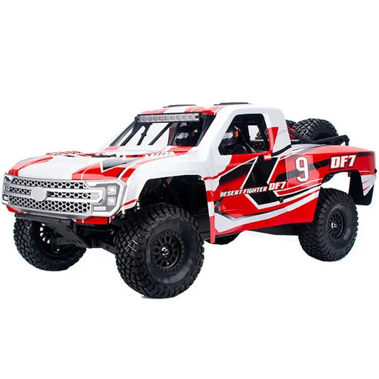 YIKONG YK4072 DF7 1/7 6S Brushless 4WD RC Short Truck Rear Straight Bridge Desert RC Car High Quality Toy Car FUNYAT