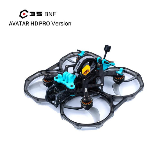 Axisflying Cineon C35 V2 3.5" FPV Drone - 45° Front View with Walksnail HD Pro
