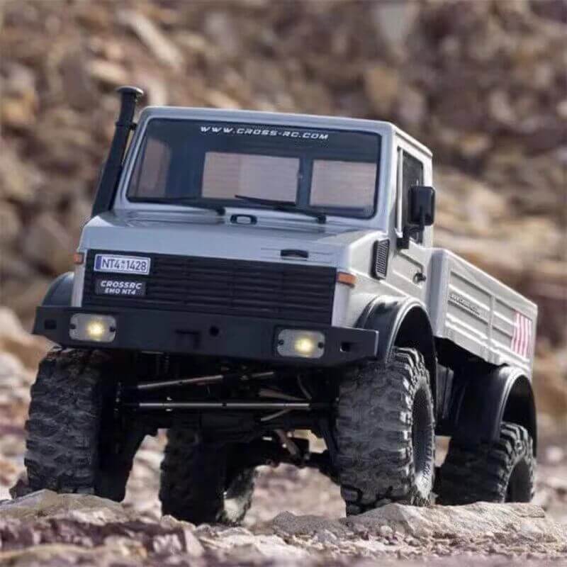 CROSSRC EMO NT4 Unimog 1/10 Scale 4WD RC Off-Road Crawler Simulation Truck RTR - rc car,rc truck | FUNYAT