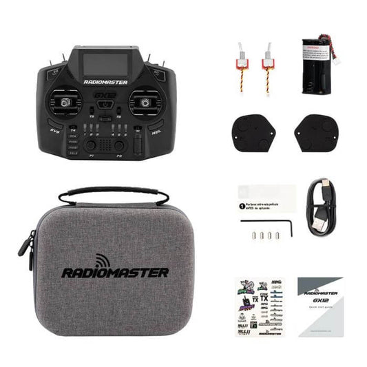 Radiomaster GX12 Dual-Band Dual 1W Gemini Xrossband ExpressLRS ELRS Radio Transmitter
