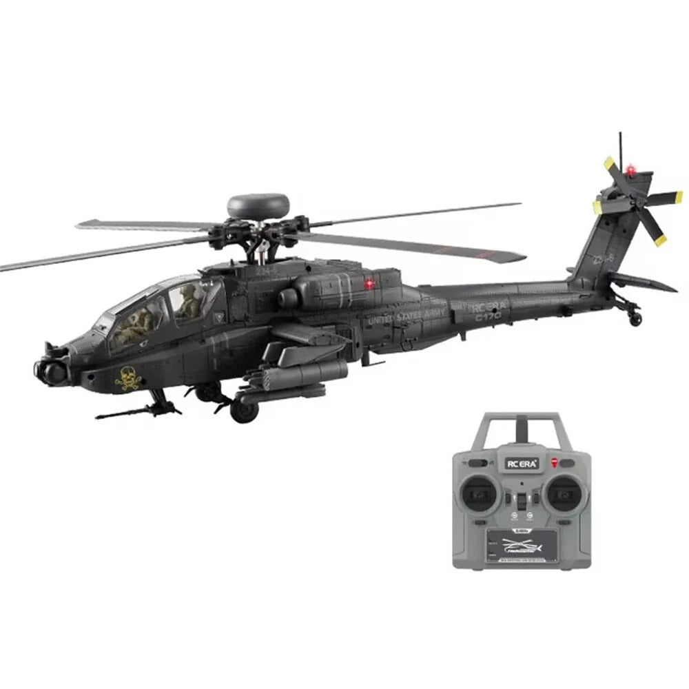 RC ERA C170 Apache AH-64D RC Helicopter 1:48 Scale 6CH Optical
