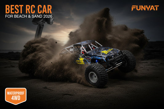 Best RC Car for Beach and Sand 2026 — Waterproof 4WD Picks | FUNYAT