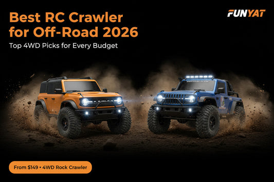 Best RC crawler for off-road 2026 — top 4WD rock crawlers from $149 FUNYAT